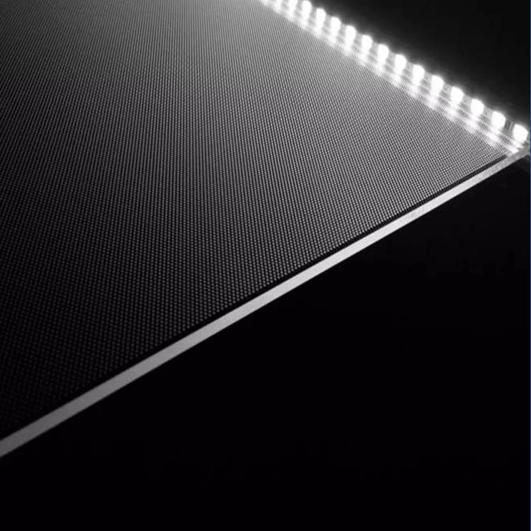 Bảng điều khiển đèn led khắc laser Tấm acrylic